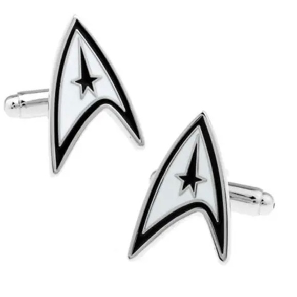 STAR TREK CUFF LINKS - Picture 1 of 2